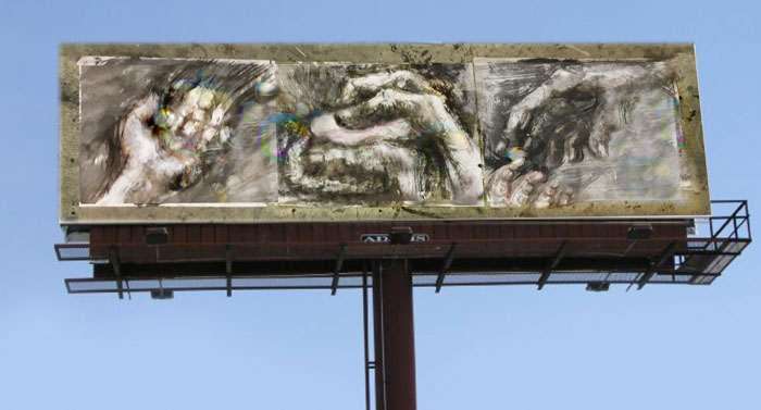 Give a Hand Billboard